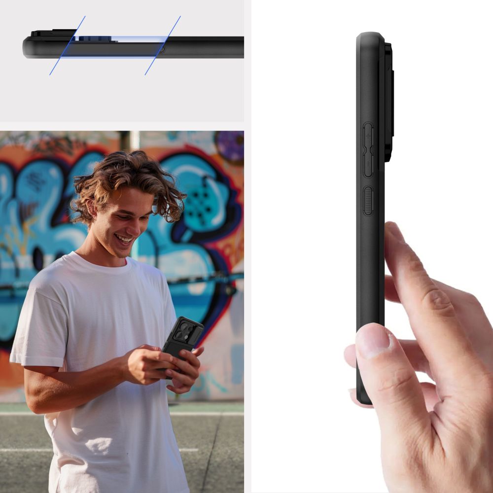 COPERTURA TECH-PROTECT VELAR CAM+ XIAOMI REDMI NOTE 13 PRO 5G / POCO X6 5G NERA