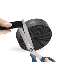 TECH-PROTECT ORGANIZZATORE CAVI VELCRO 300CM NERO
