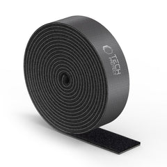 TECH-PROTECT ORGANIZZATORE CAVI VELCRO 300CM NERO