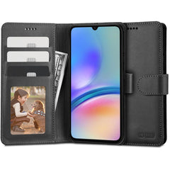 COPERTINA PER LIBRO TECH-PROTECT WALLET GALAXY A05S NERA