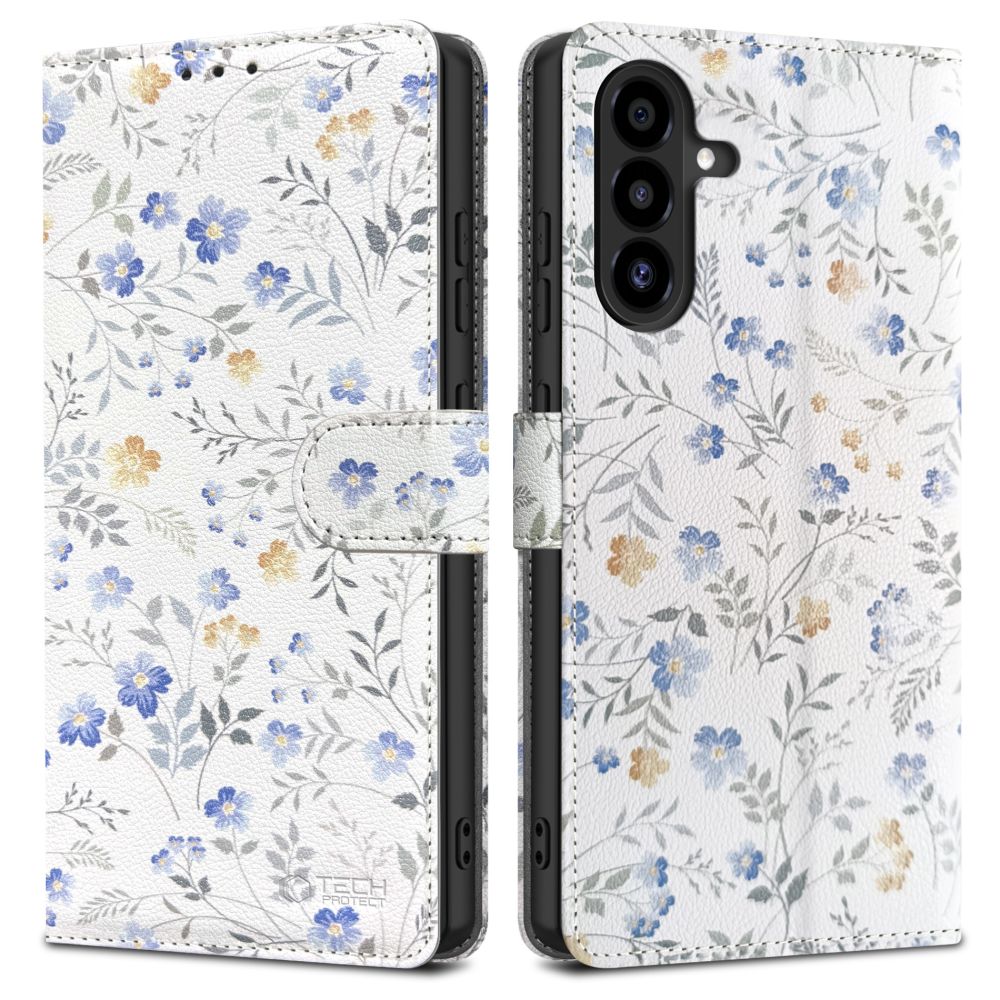 COPERTURA TECH-PROTECT WALLET GALAXY A26 5G FIORI DI PRIMAVERA