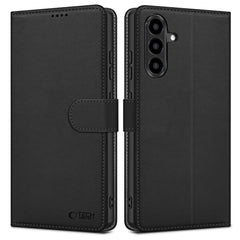 COPERTURA TECH-PROTECT WALLET GALAXY A36 5G NERO OPACO