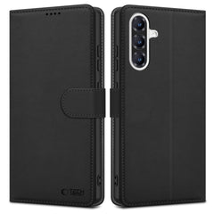 COPERTURA TECH-PROTECT WALLET GALAXY A56 5G NERO OPACO