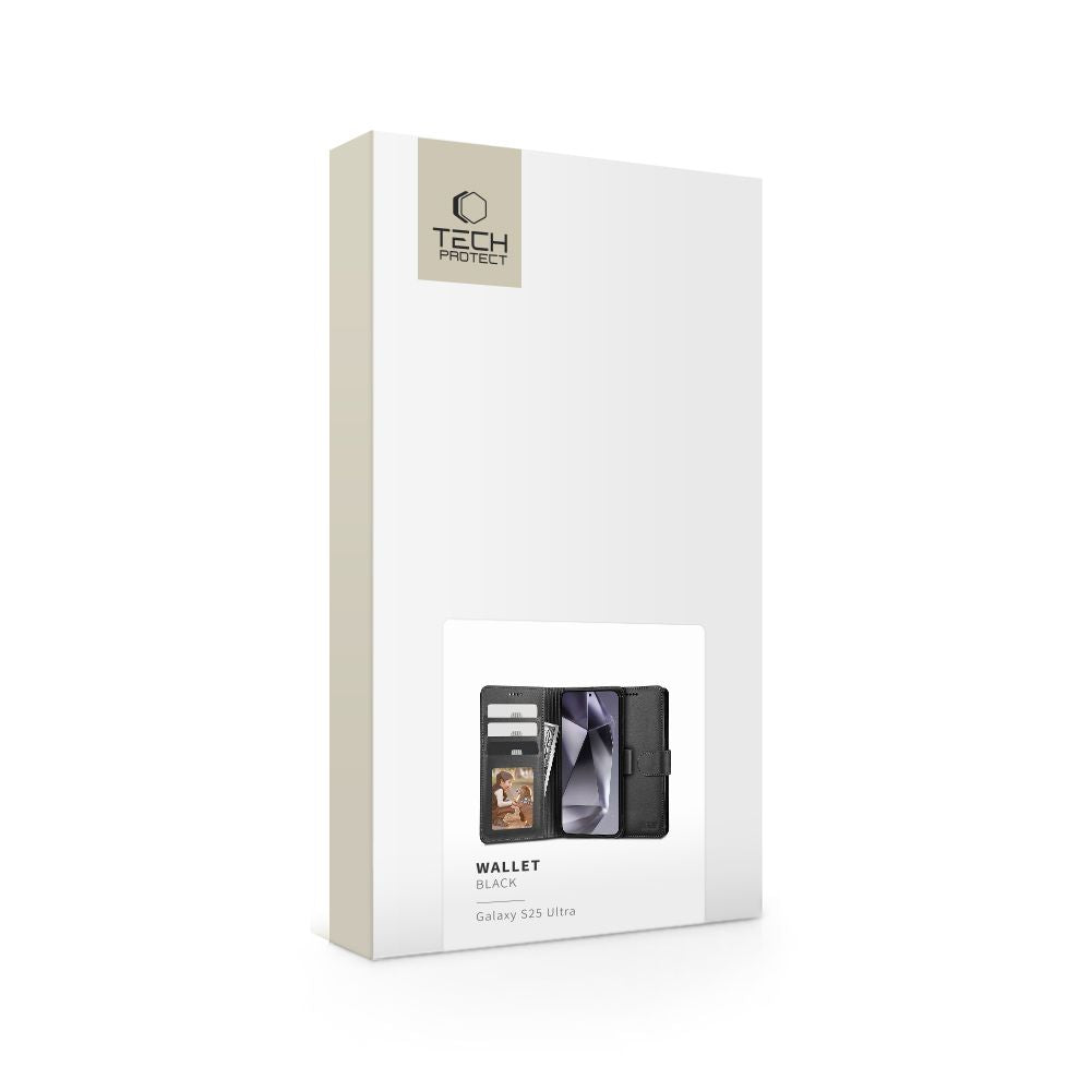 TECH-PROTECT WALLET GALAXY S25 ULTRA NERO