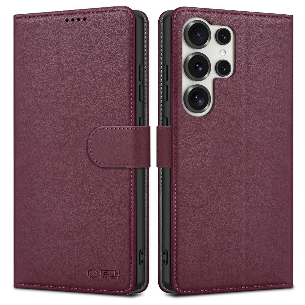 COPERTURA TECH-PROTECT WALLET GALAXY S25 ULTRA MULBERRY