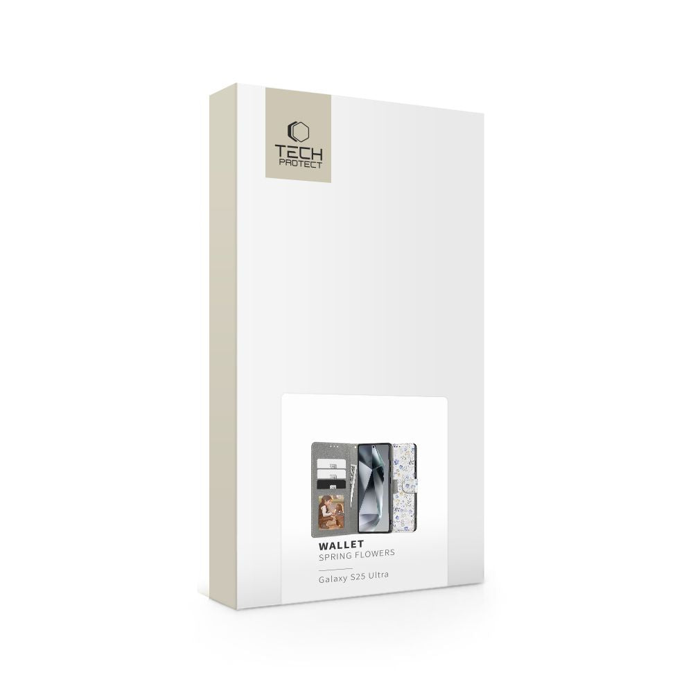 TECH-PROTECT WALLET GALAXY S25 ULTRA FIORI DI PRIMAVERA
