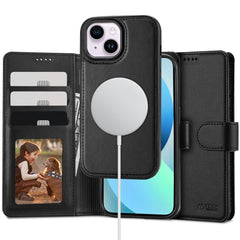 COPERTINA PER LIBRO TECH-PROTECT WALLET MAGSAFE IPHONE 13 NERA