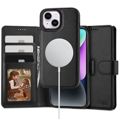 COPERTINA PER LIBRO TECH-PROTECT WALLET MAGSAFE IPHONE 14 NERA