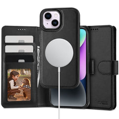 COPERTINA PER LIBRO TECH-PROTECT WALLET MAGSAFE IPHONE 15 NERA