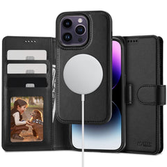 COPERTINA PER LIBRO TECH-PROTECT WALLET MAGSAFE IPHONE 15 PRO NERA