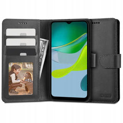 COPERTURA PER LIBRO TECH-PROTECT WALLET MOTOROLA MOTO E13 NERA
