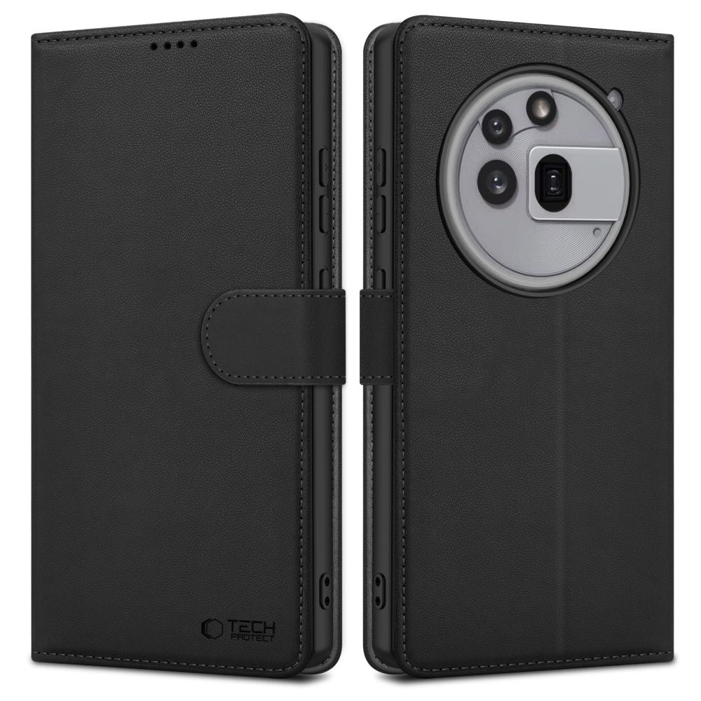 COPERTURA TECH-PROTECT WALLET NOTHING PHONE 3A PRO NERO OPACO
