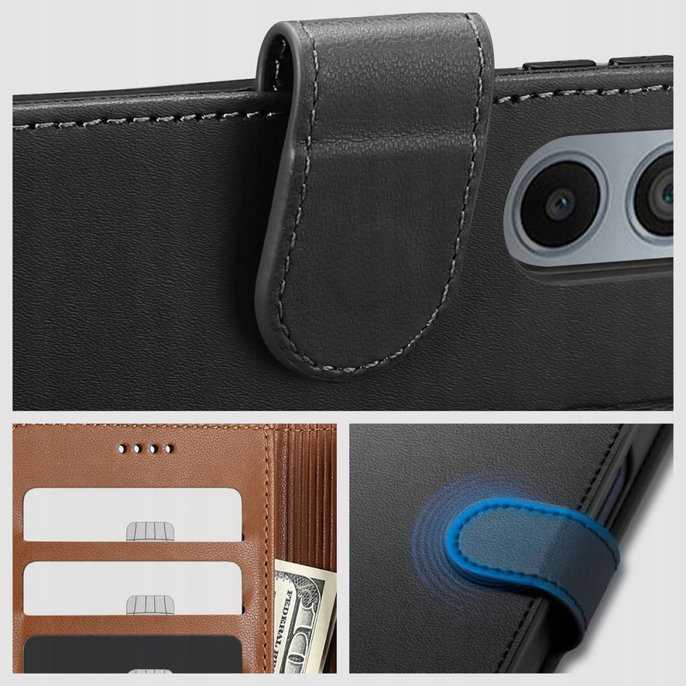 COPERTURA TECH-PROTECT WALLET REALME C55 NERA