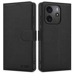 TECH-PROTECT WALLET XIAOMI REDMI NOTE 14 4G / LTE NERO OPACO