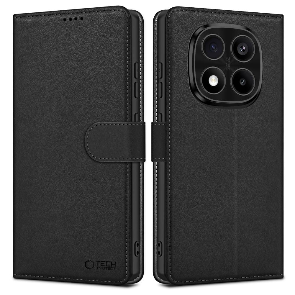 COPERTURA TECH-PROTECT WALLET XIAOMI REDMI NOTE 14 PRO 5G / PRO+ PLUS 5G / POCO X7 5G NERO OPACO