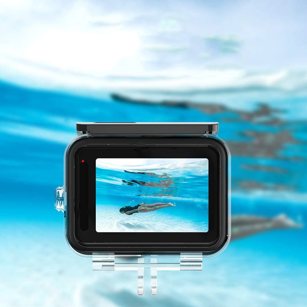 CUSTODIA IMPERMEABILE TECH-PROTECT WATERPROOFCASE GOPRO HERO 9 / 10 / 11 TRASPARENTE