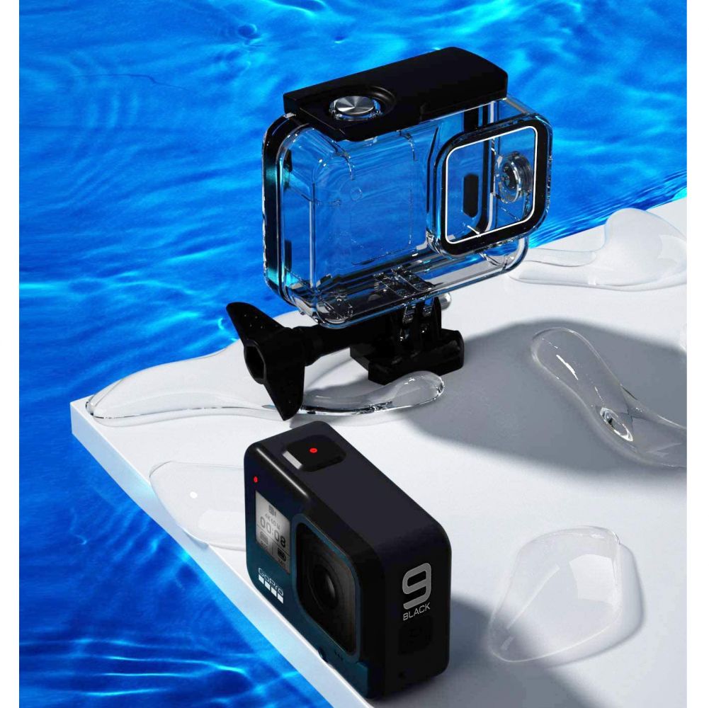 CUSTODIA IMPERMEABILE TECH-PROTECT WATERPROOFCASE GOPRO HERO 9 / 10 / 11 TRASPARENTE
