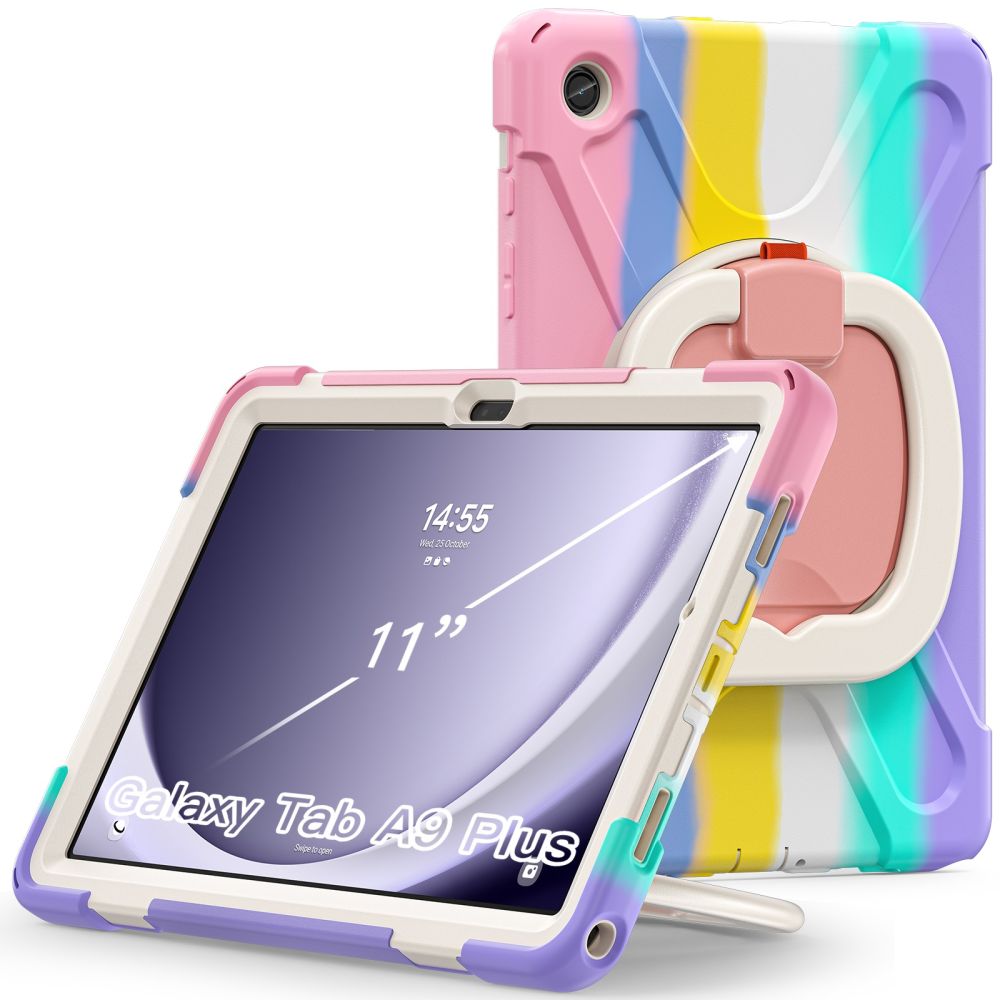 COPERTURA / INVOLUCRO PER SAMSUNG GALAXY TAB A9+ PLUS 11.0 X210 / X215 / X216 TECH-PROTECT X-ARMOR BABY COLOR