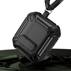 CUSTODIA TECH-PROTECT X-CARBO APPLE AIRPODS PRO 1 / 2 NERA