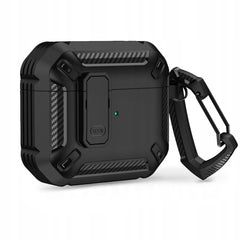 CUSTODIA TECH-PROTECT X-CARBO APPLE AIRPODS PRO 1 / 2 NERA