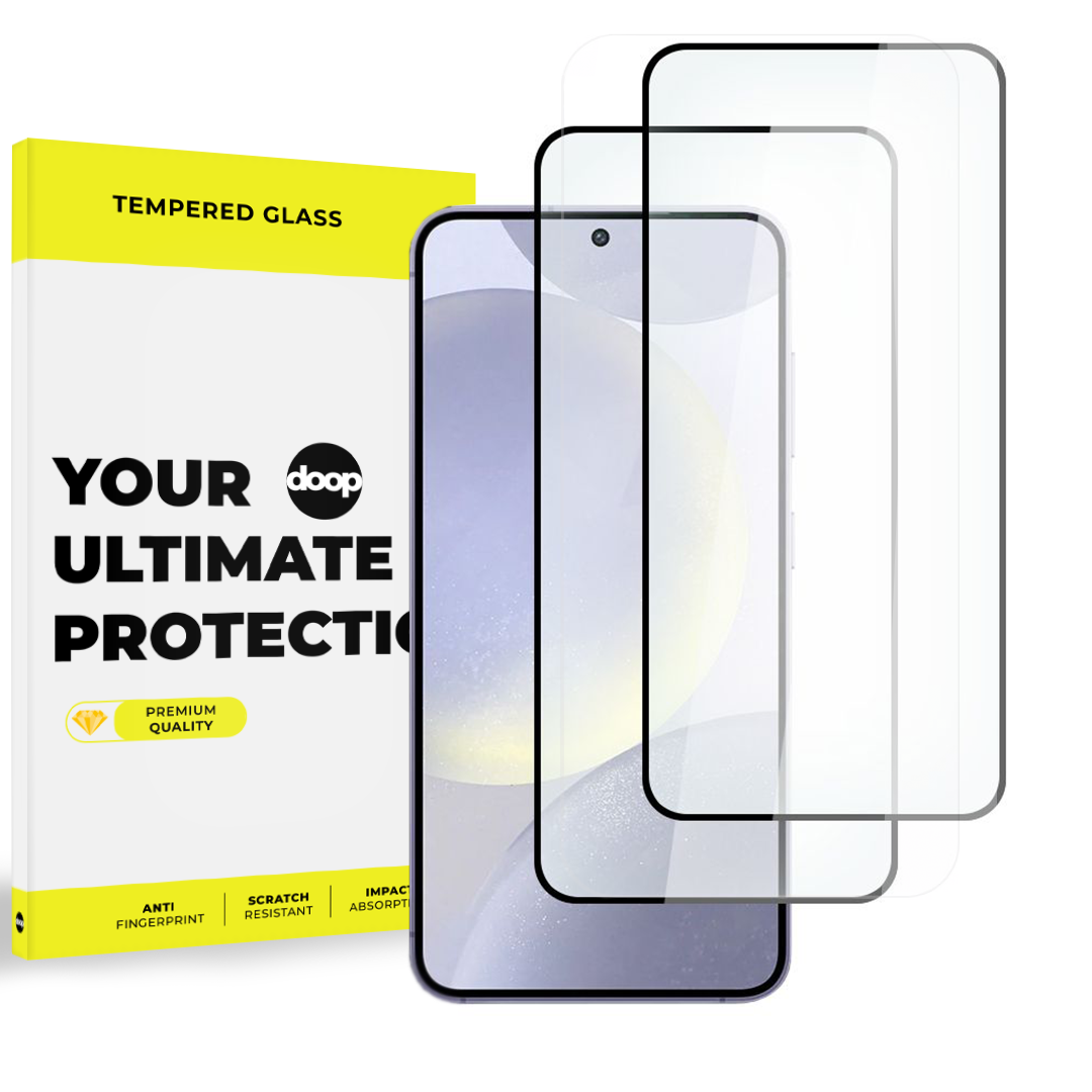 VETRO TEMPERATO DOOP GLASS 2-PACK GALAXY S24 PLUS NERO
