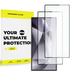 VETRO TEMPERATO DOOP GLASS 2-PACK GALAXY S24 ULTRA NERO