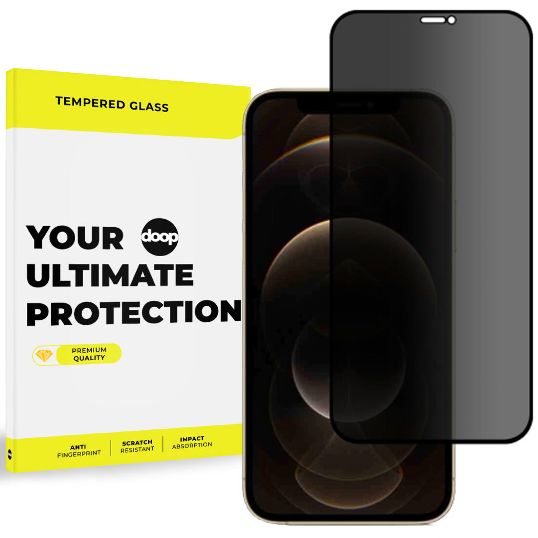 VETRO TEMPERATO DOOP GLASS IPHONE 12 / 12 PRO PRIVACY