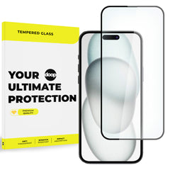 VETRO TEMPERATO DOOP GLASS IPHONE 15 PRO NERO
