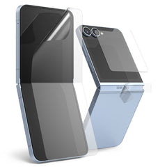 SET PROTETTIVO RINGKE 3-IN-1 PROTECTOR 2-SET GALAXY Z FLIP 6 TRASPARENTE